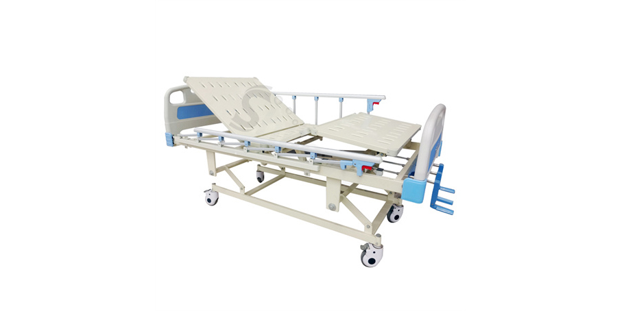 ABS手動(dòng)三搖護(hù)理床SLV-B4030 ABS Hospital Bed with Three Cranks ABS手動(dòng)三搖護(hù)理床SLV-B4030 ABS Hospital Bed with Three Cranks