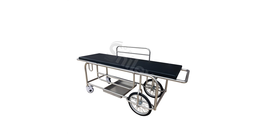 不銹鋼擔(dān)架車SLV-B4307S Stainless-steel Stretcher with Four Castors 不銹鋼擔(dān)架車SLV-B4307S Stainless-steel Stretcher with Four Castors